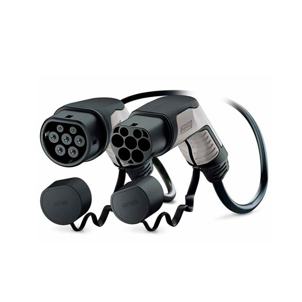 Charging cable T2 to T2, Single phase power up to 7.4 kW, 5m